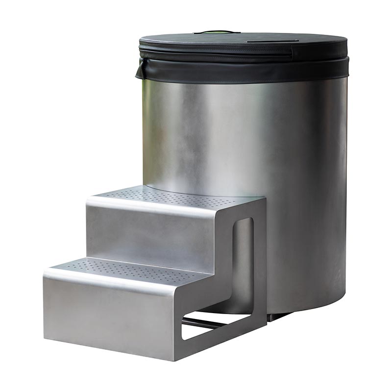 Целосна тркалезна ладна када од нерѓосувачки челик 304