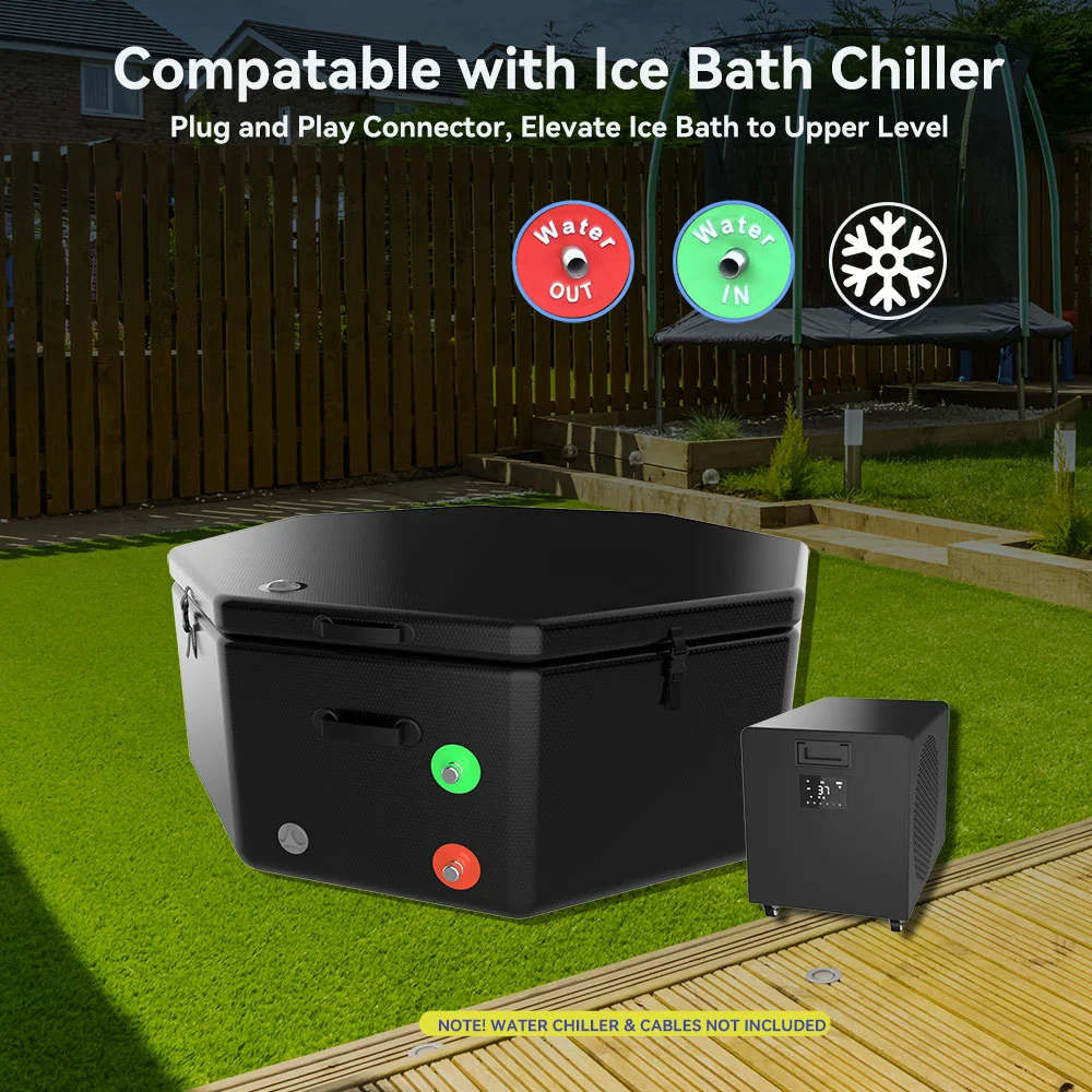 Freestanding Cold Pod Octagon For Ice Bath