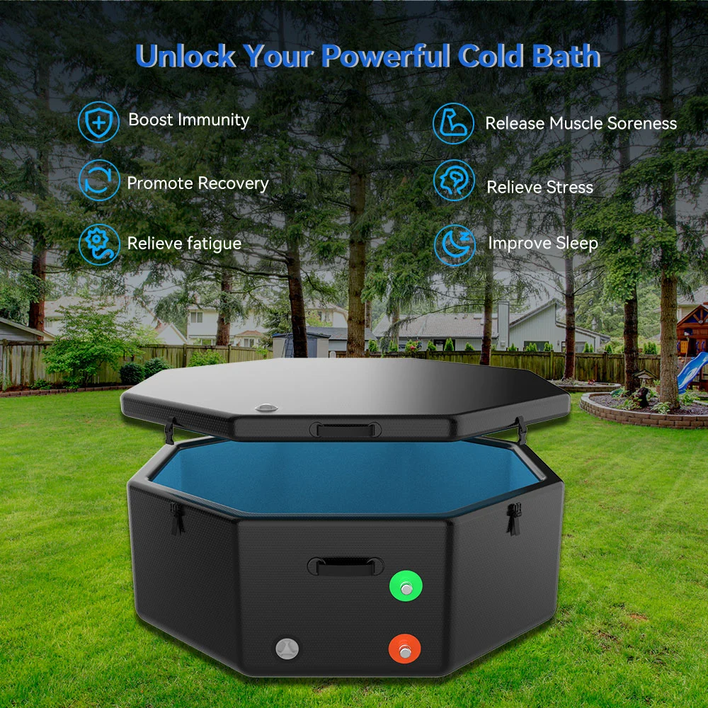 Freestanding Cold Pod Octagon For Ice Bath
