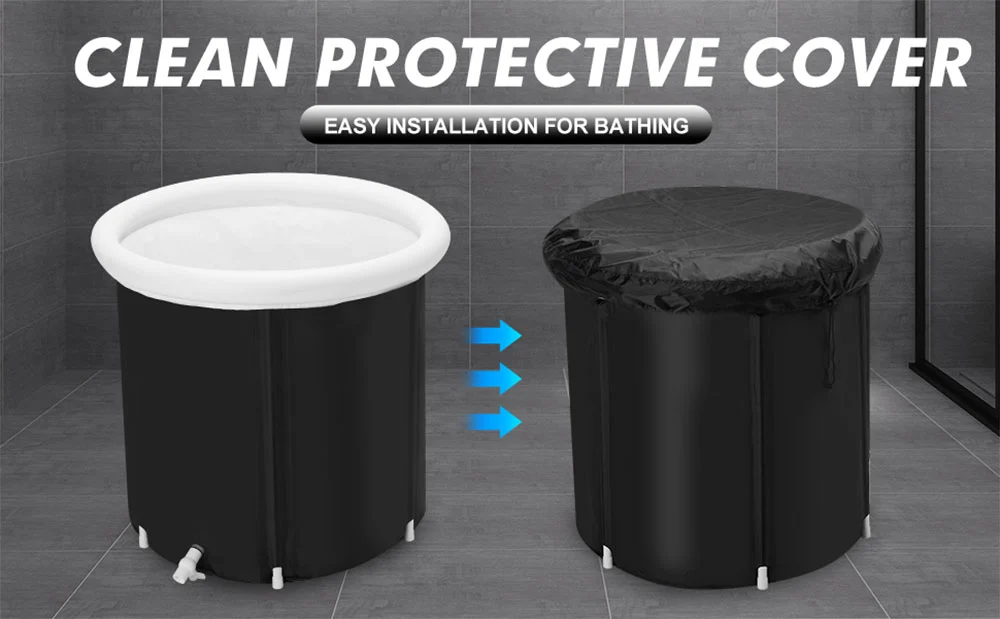 Multilayed Ice Plunge Tub Freestanding