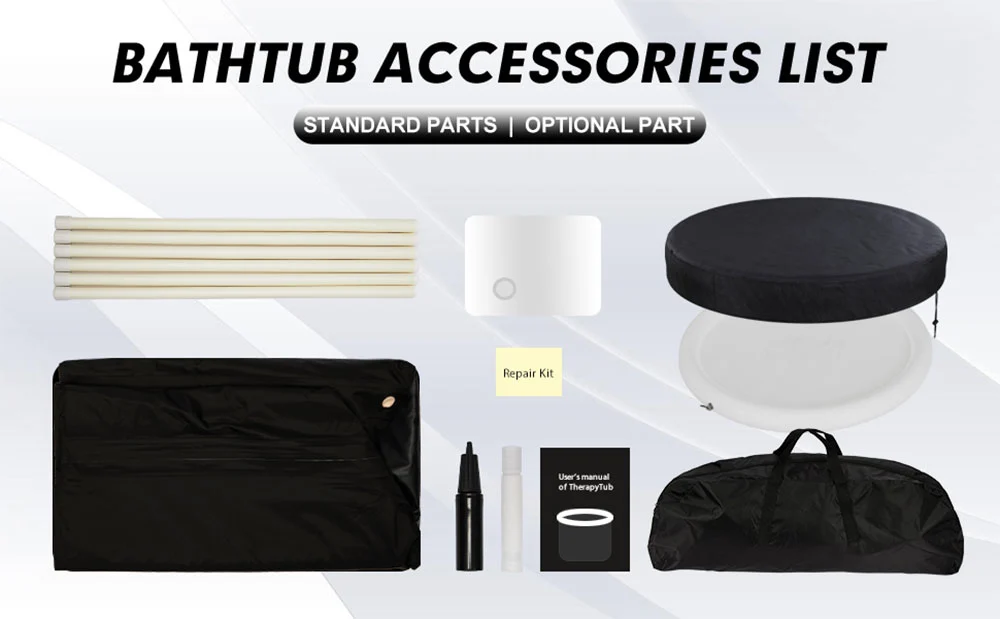 Multilayed Ice Plunge Tub Freestanding