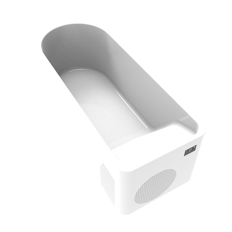 Acrylic Cold Plunge Bathtub With Chiller